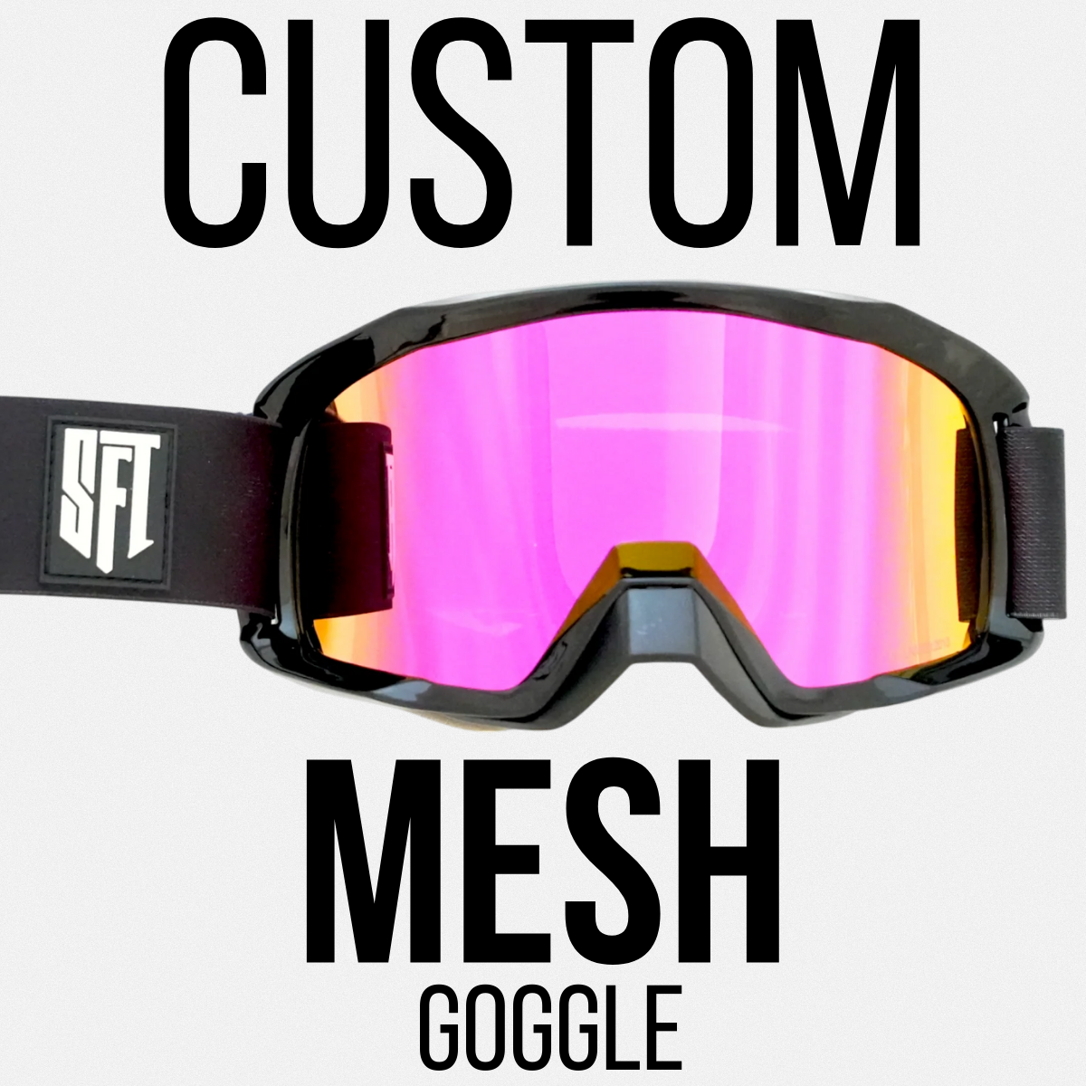 Mesh Custom Goggles – STUNT FREAKS TEAM