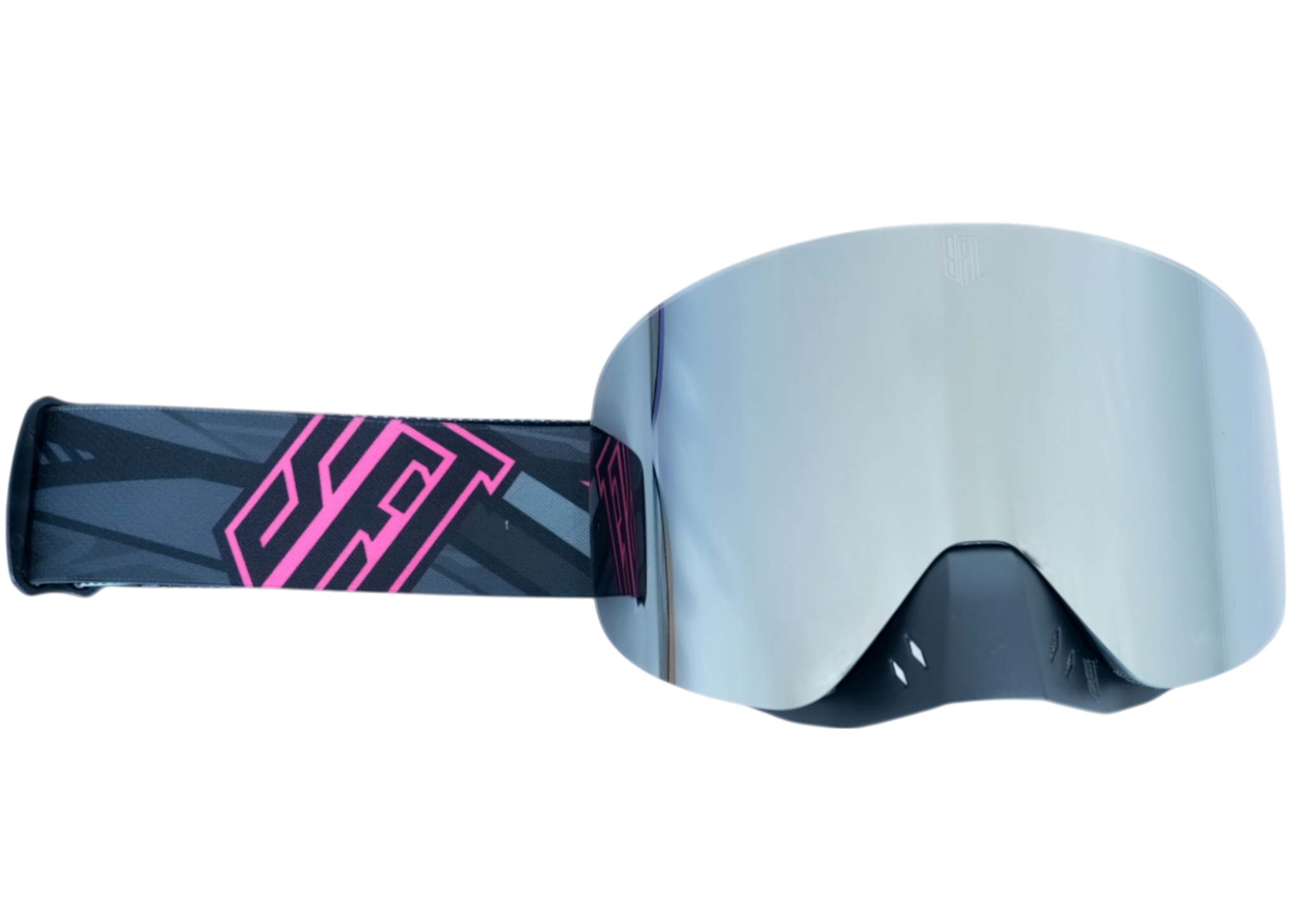 Maschera Cross Raven Edge Fast Rave Pink Magnetic Goggles