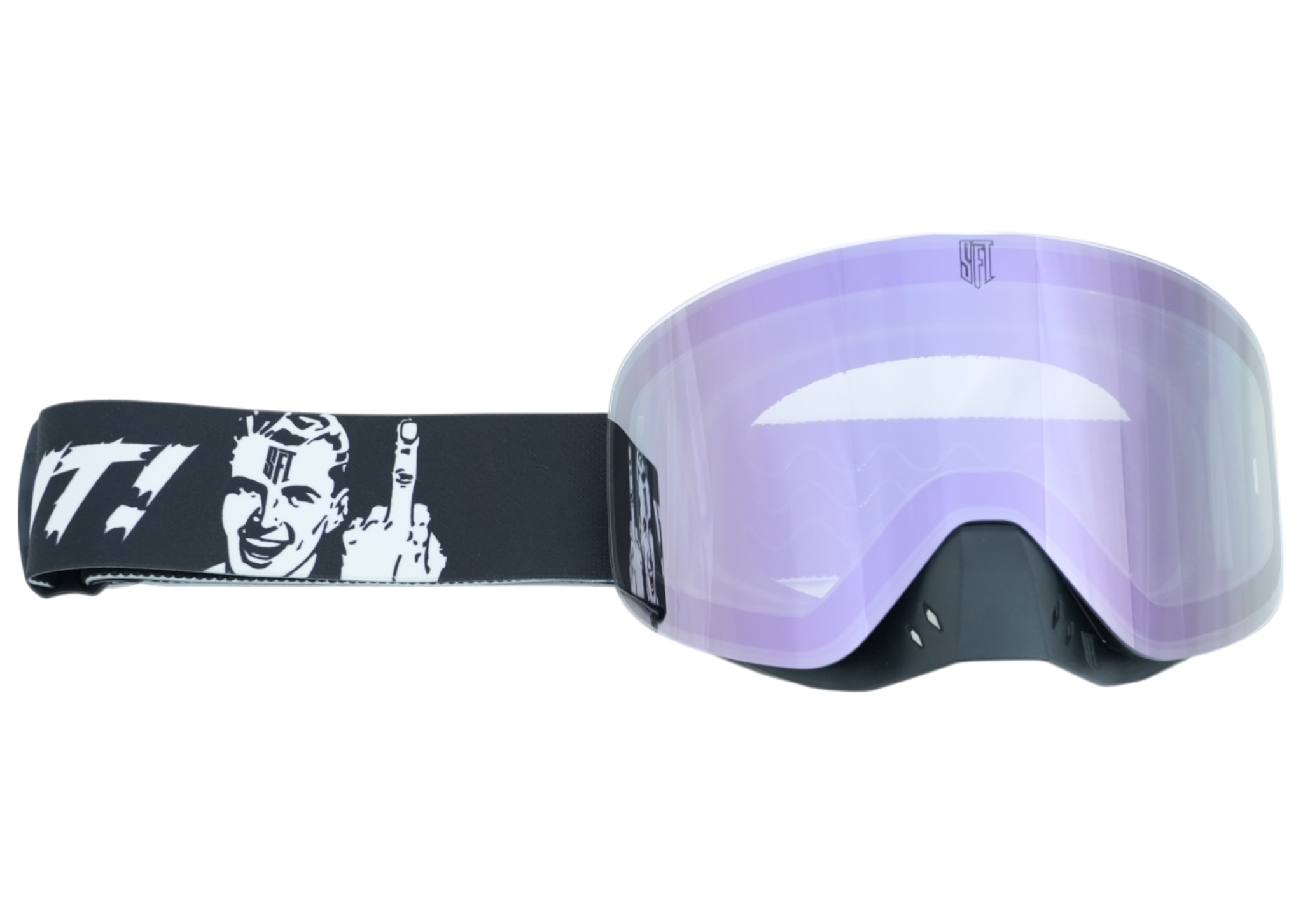 Beer Maschera Cross Raven Edge Goggles Masque Cross Raven Masque