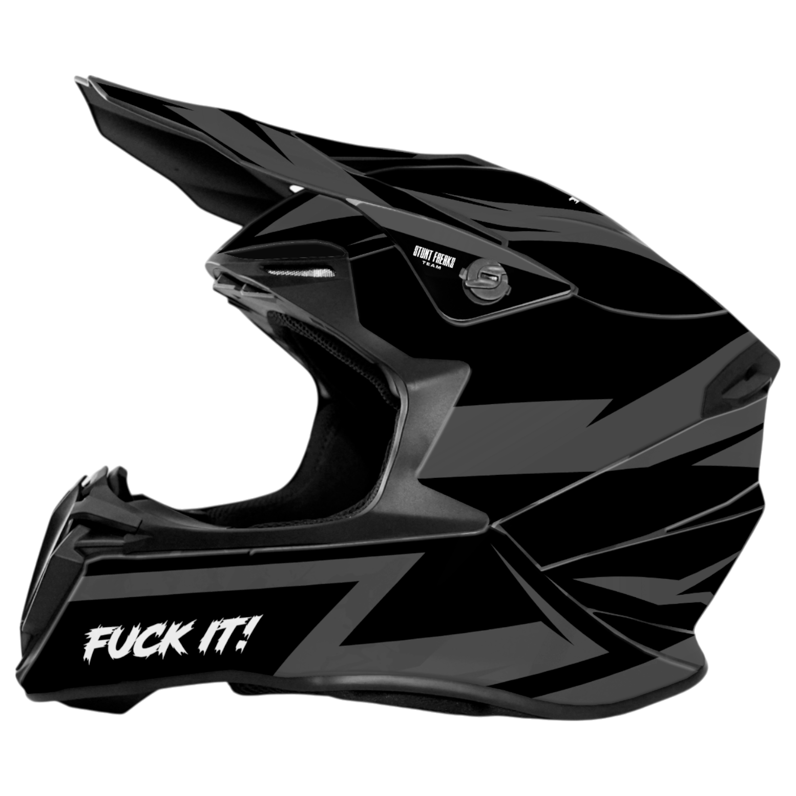 SFT Fuck It Black Helmet Graphics