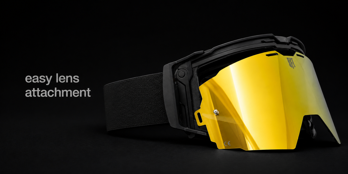 Easy lens attachment