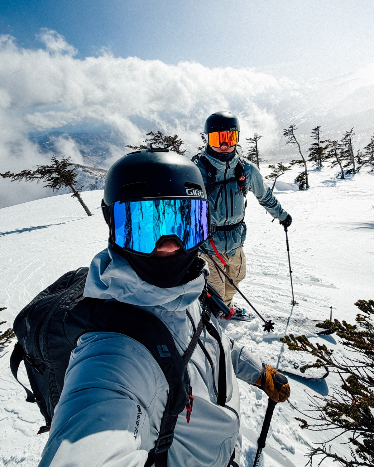 PURE Custom Snow Goggles — Bluebird days