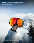 PURE Snow — Lens and frame features